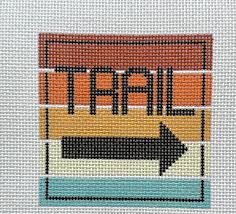 Fire and Iris Multi Color Trail Sign 
FI-095TR