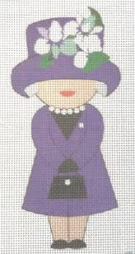 Moore Stitching Elizabeth's Closet Purple