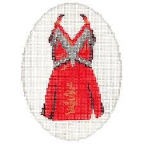 From Atlantic Blue Canvas The Red Dress - Rockette Series ABC-703
