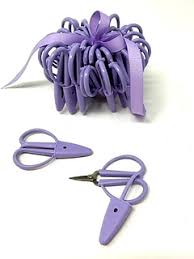 Victoria Whitson Needlepoint Lilac Purple Super Snips Length: 2.5"