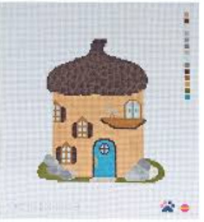 Saturnalia Stitching Acorn House SAS-NIN-022