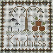 Chris Lewis Distributing Ewe & Eye Needlepoint Kindness Little House Needleworks EWE-587