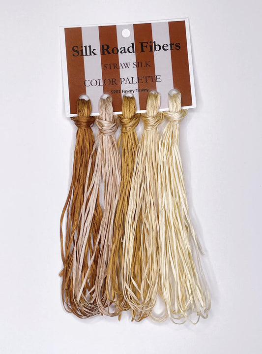 Silk Straw Palette - SSP9201 Fawny Tawny