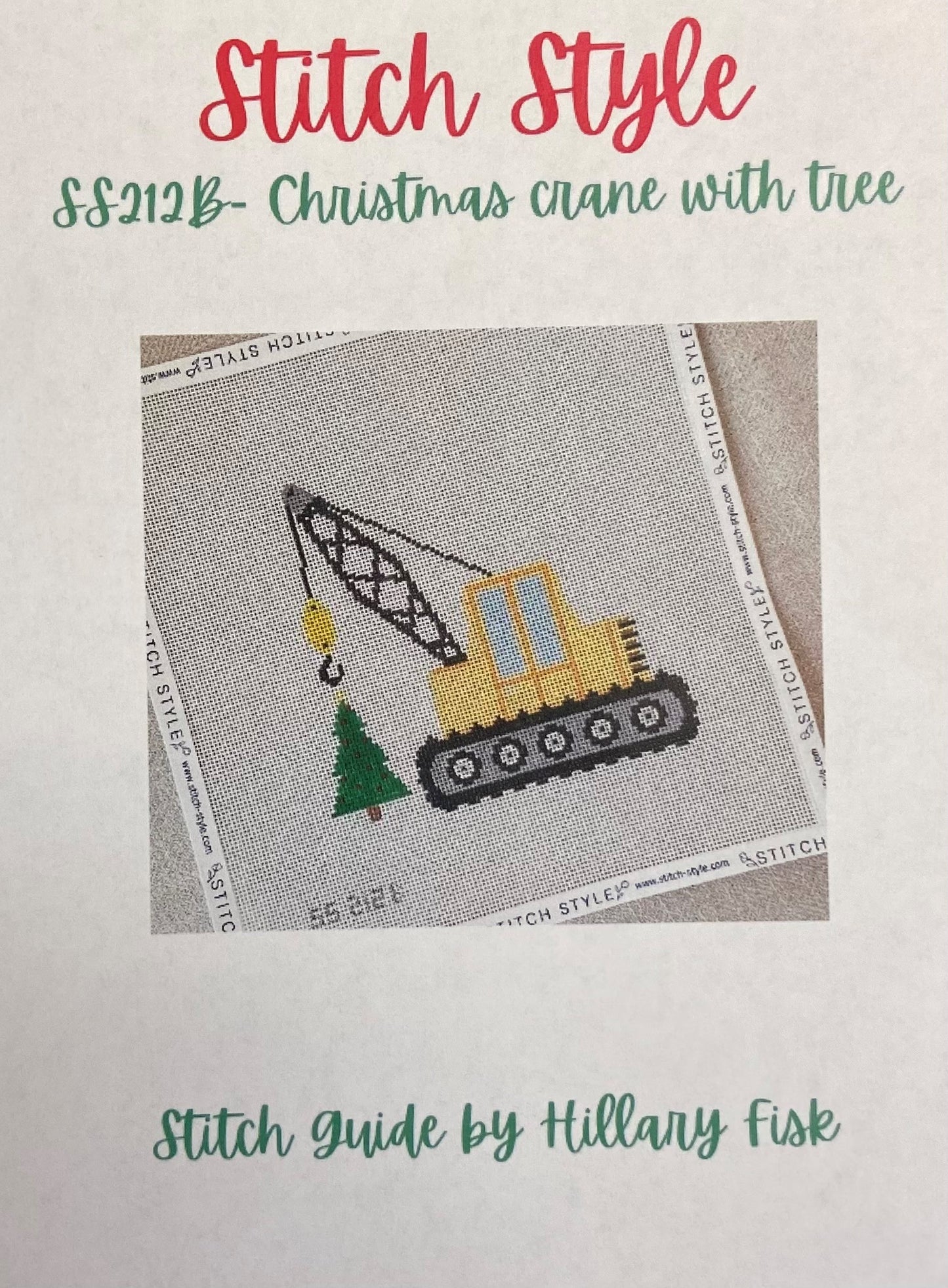 Christmas Crane With Tree