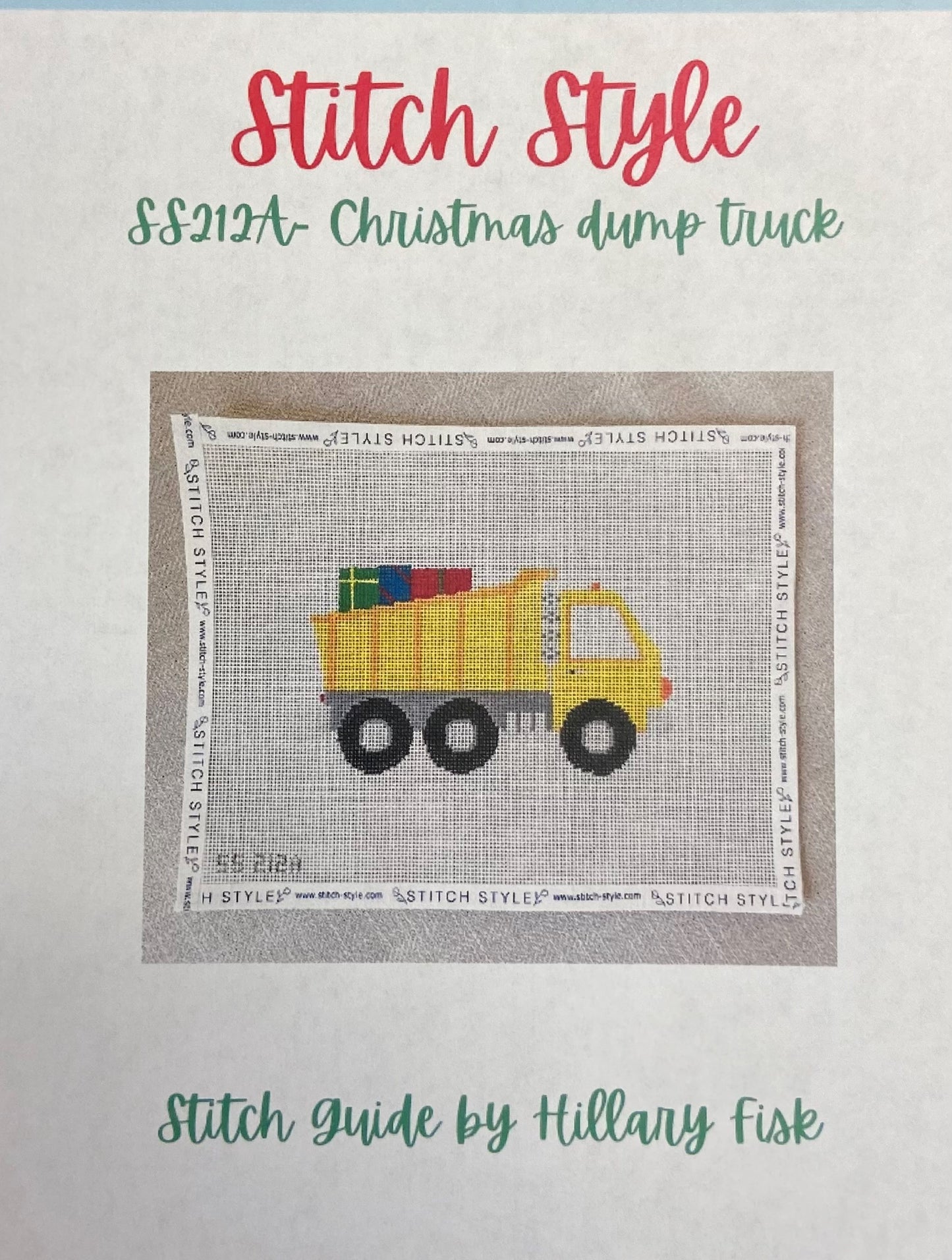 Christmas Construction Dump Truck