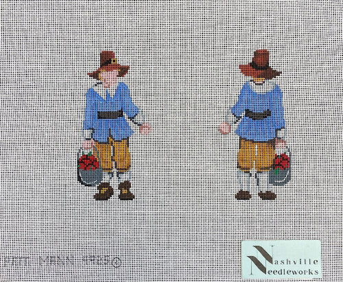 Patti Mann 9925 Gentleman Pilgrim Swing Character