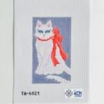 KCN Designs TA6021 Orange Cat Eyeglass Case