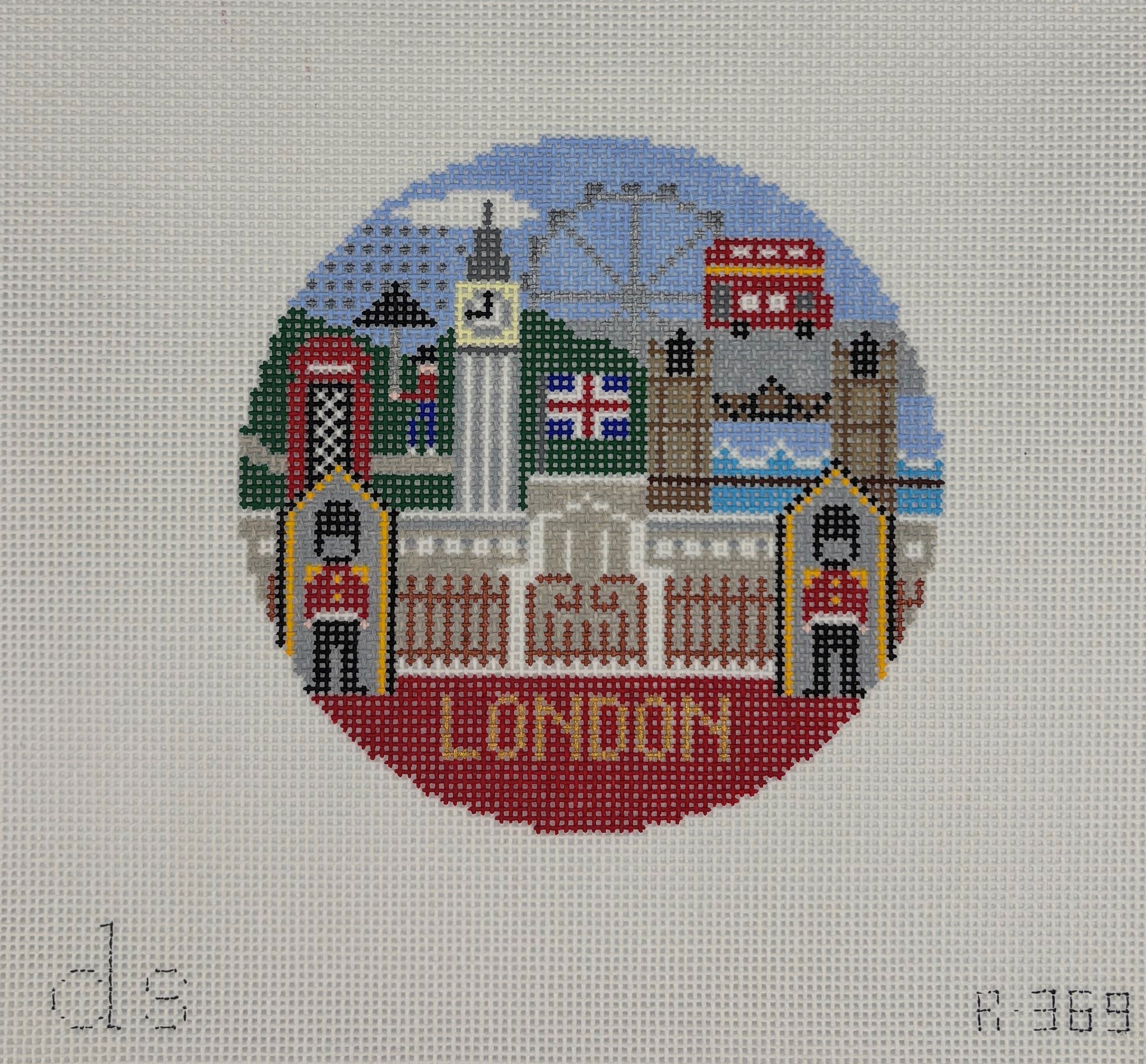 Doolittle Stitchery
London Travel Round
R369