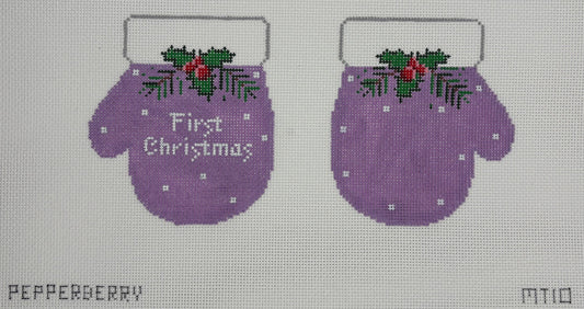 Pepperberry
First Christmas Mittens, Lavender
MT10