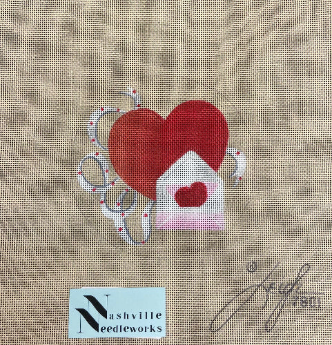 Leigh Designs 7801 Valentine's Day-Holiday on Parade Stitch Guide Available