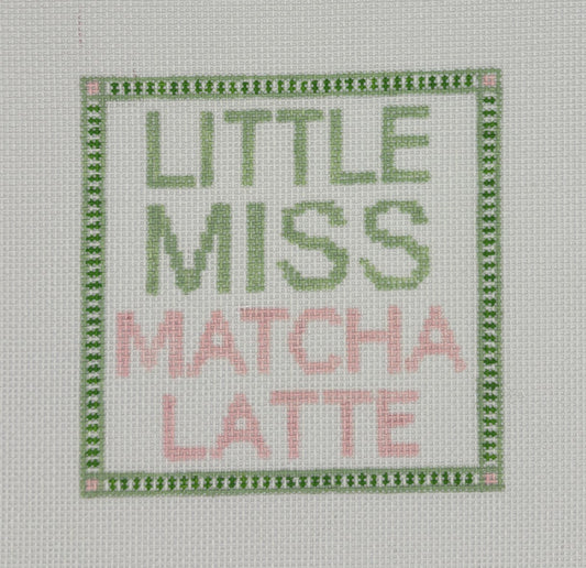 Code Thread Needlepoint
Little Miss Matcha Latte
CT LMML