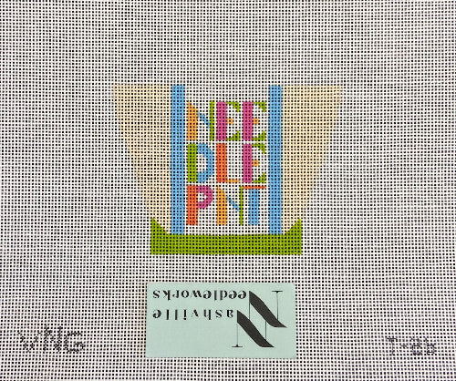 Vallerie Needlepoint Gallery T-26 Needlepoint Tote