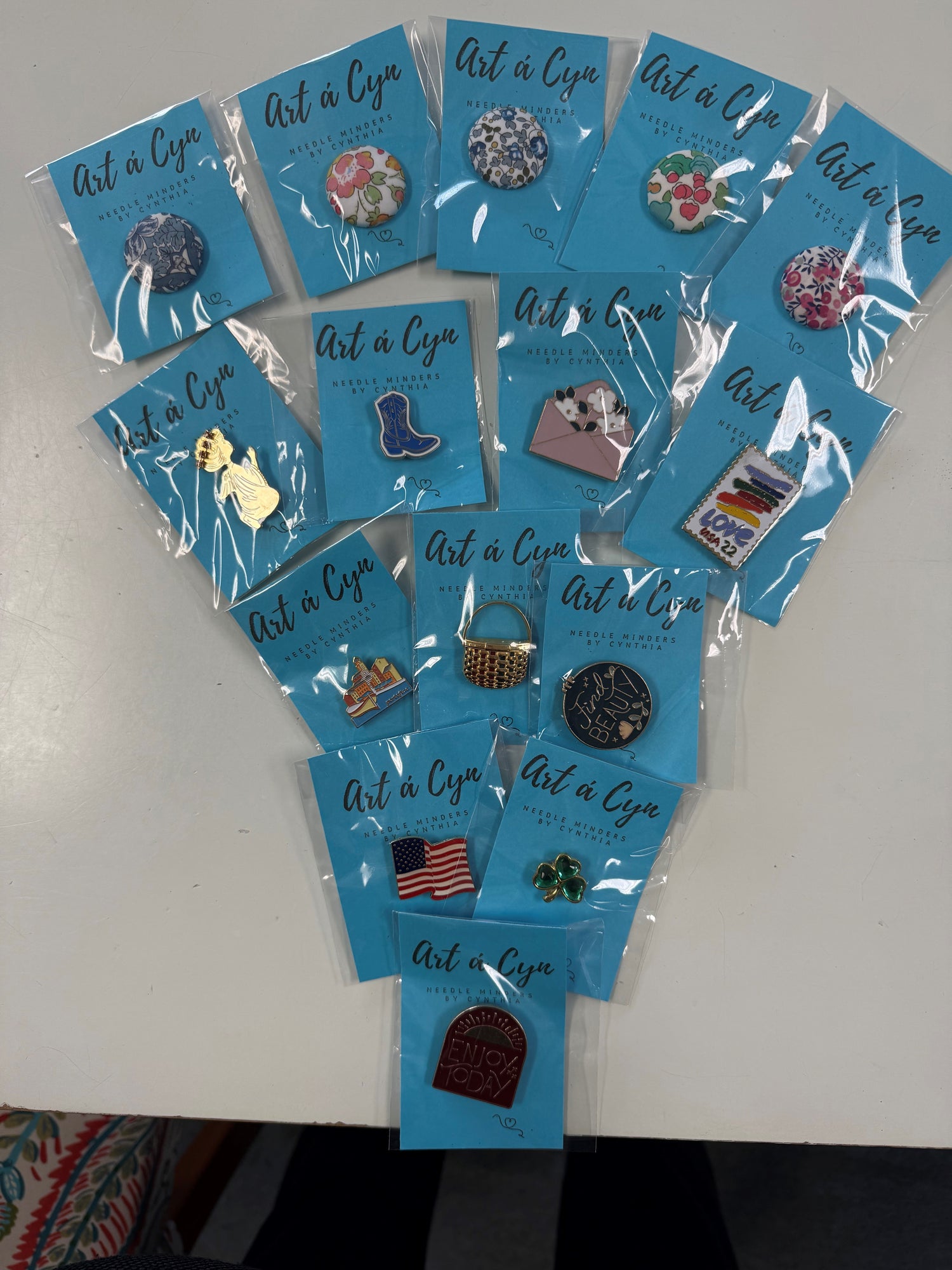 ArtACynCustomNeedleMInders AssortedNeedleMinders