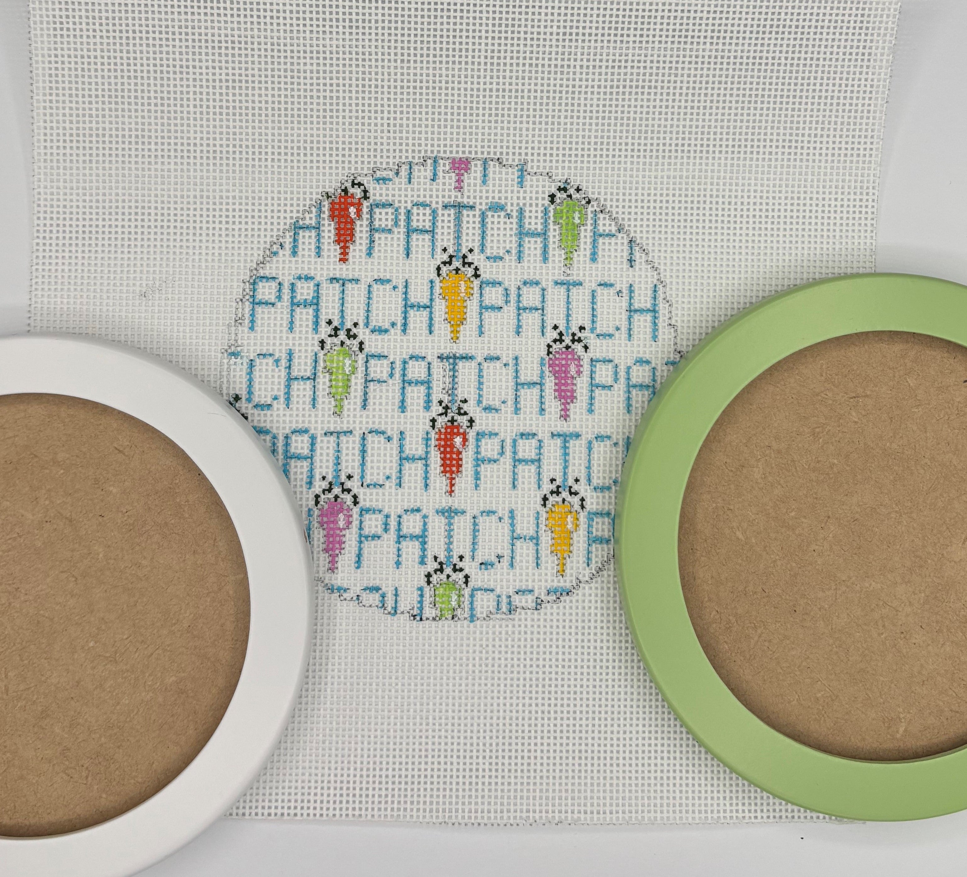 Beth Gantz Patch Canvas and Frame Kit 589E – Nashville Needleworks