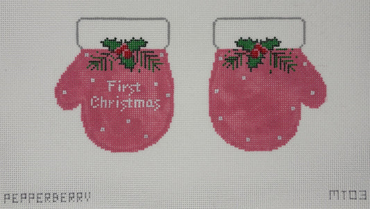 Pepperberry
First Christmas Mittens, Pink
MT03