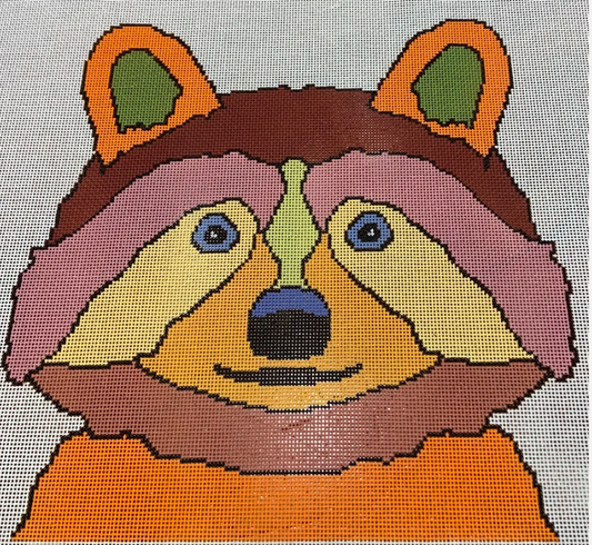 ASIT565 (TS) Colorful Racoon