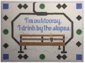 RD287 I'm outdoorsy SLOPES (TS)