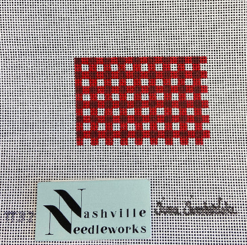 Tina Timberlake TT320 Luggage Tag Red Gingham