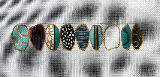 Colors of Praise JW368 
Oval Stone Turquoise Bracelet