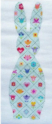 Blueberry Point Canvas 24-344 Grid Bunny