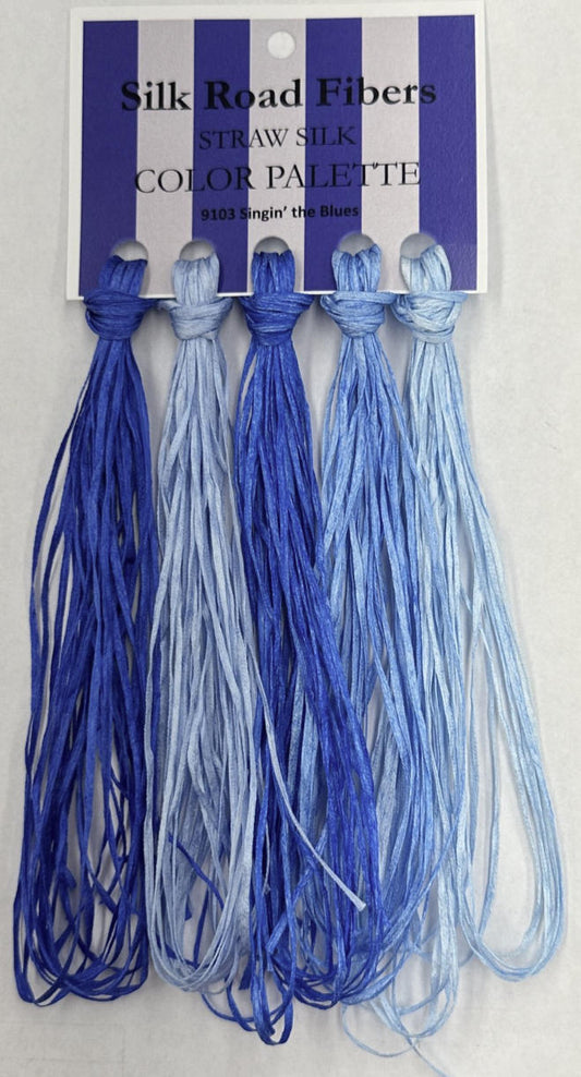 Silk Straw Palette - SSP9103 Singin' in the Blues