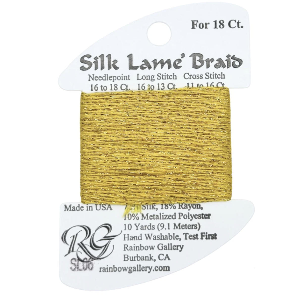 Silk Lame 18 - SL06 Gold