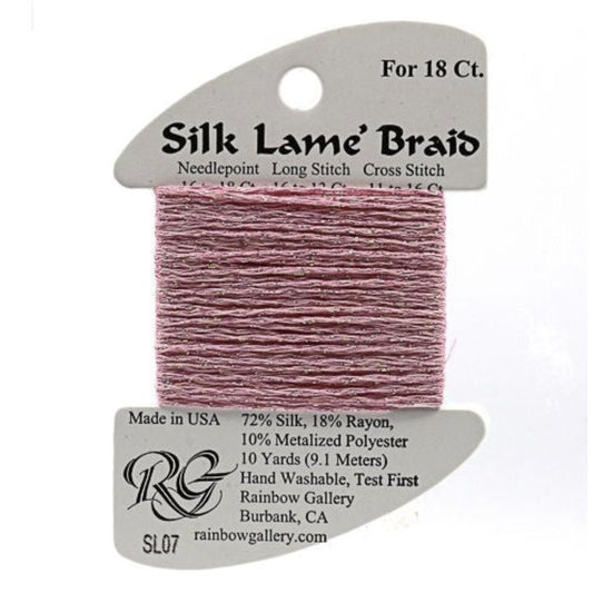 Silk Lame 18 - SL07 Pink
