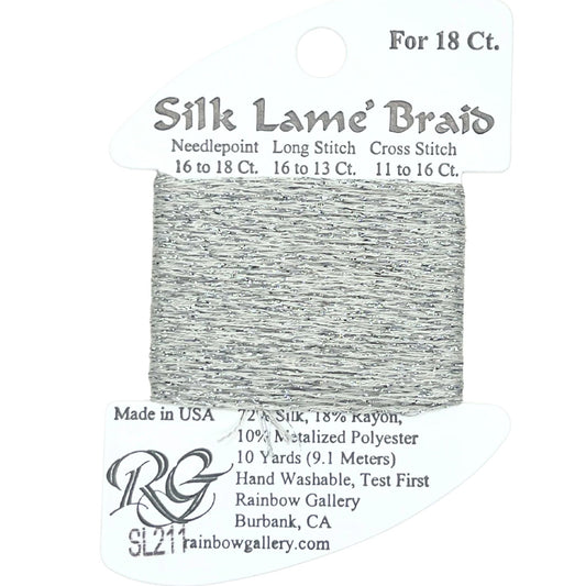 Silk Lame 18 - SL211 Glacier Gray