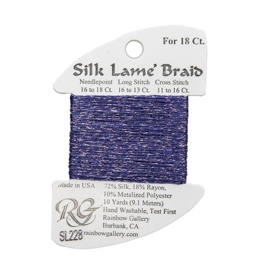 Silk Lame 18 - SL228 Passionflower