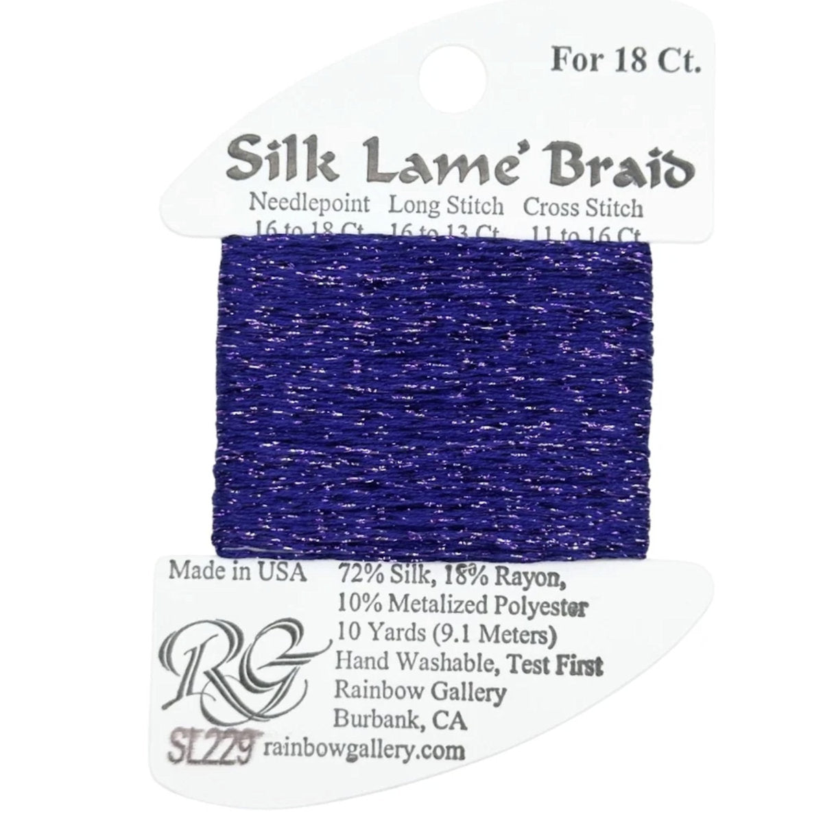 Silk Lame 18 - SL229 Plush Purple