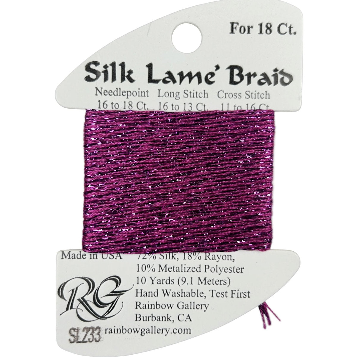 Silk Lame 18 - SL233 Festival Fuchsia