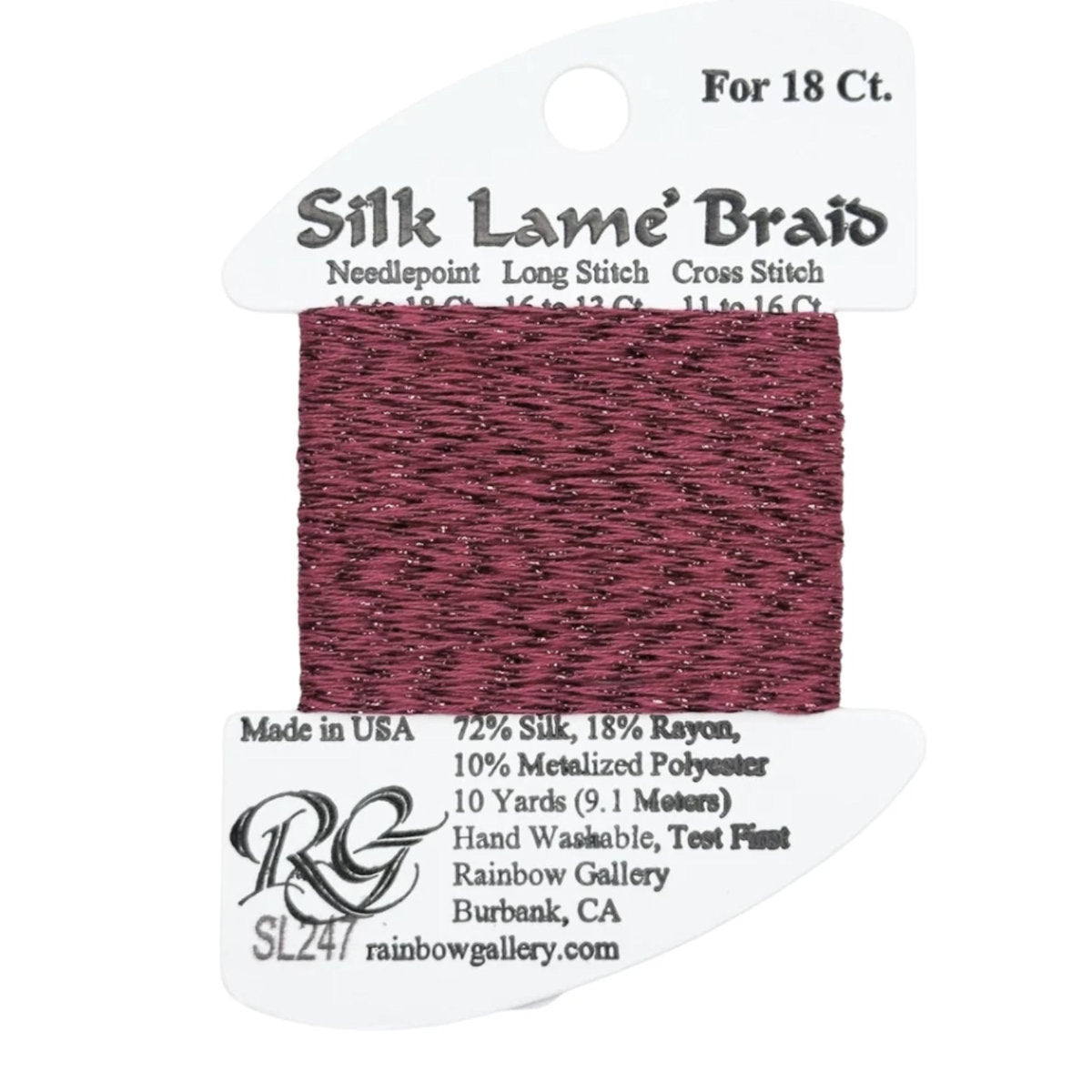 Silk Lame 18 - SL247 Paris Pink