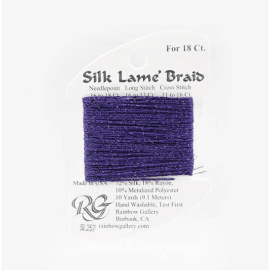 Silk Lame 18 - SL257 Boysenberry
