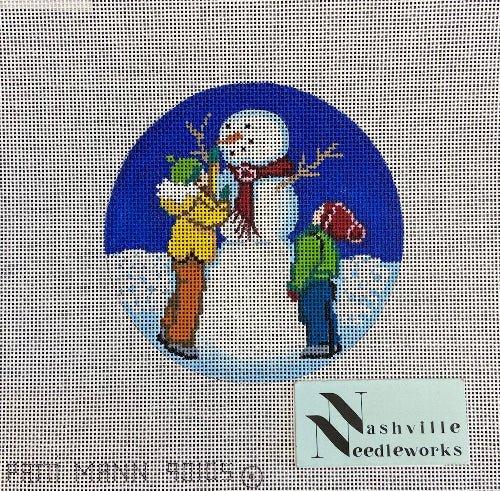 Patti Mann 90105 Snowman with Children