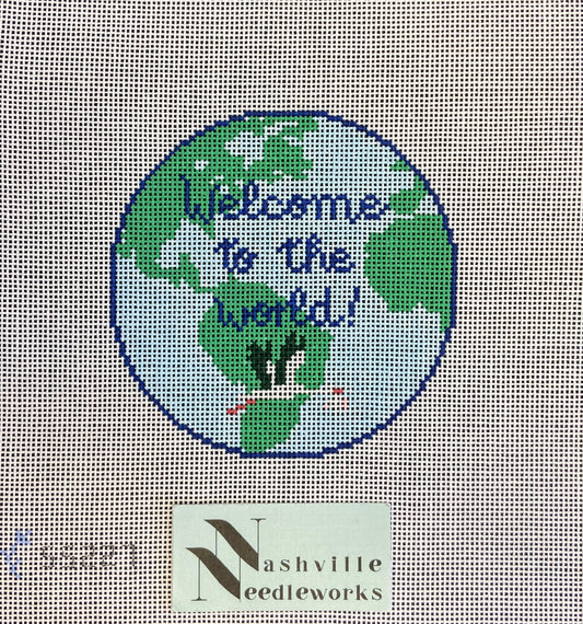 Stitch Style SS-227 Welcome to the World Ornament with Guide