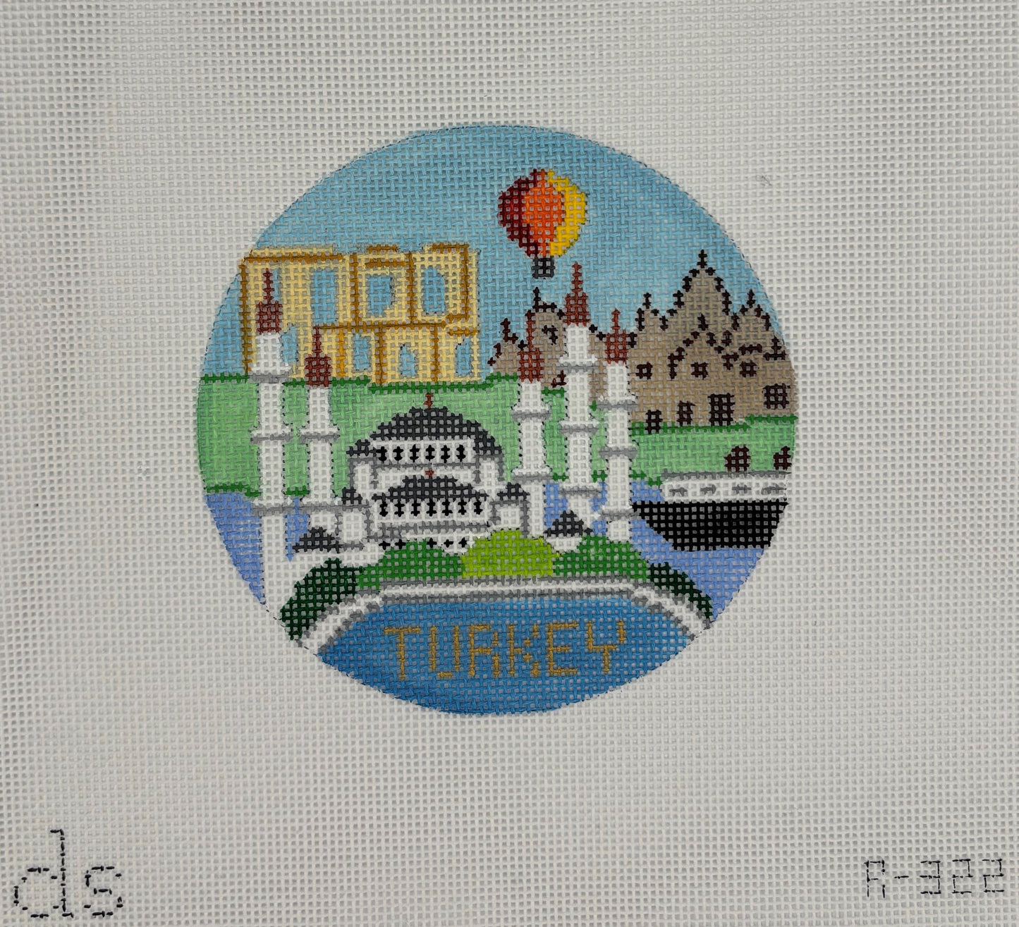 Doolittle Stitchery
Turkey Travel Round
R322