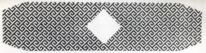 W-56a (TS) - Chinese Fretwork - Black cummerbund