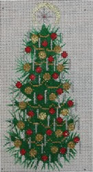 WS340O (Red and Gold Ornament Tree)