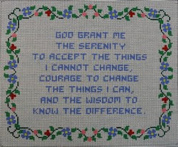 WS466 (Serenity Prayer Sign)