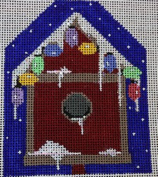 WS738A (Red Bird House orn.)