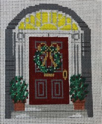 WS739D (Red Door Ornament)