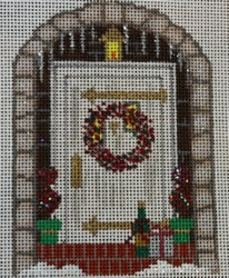 WS739G (Door with Topiaries)