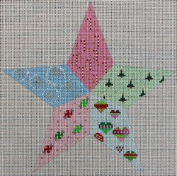 WS896H (Star Ornament- Calico)