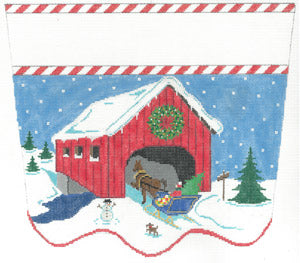 XC-38 (TS) - Covered Bridge Christmas