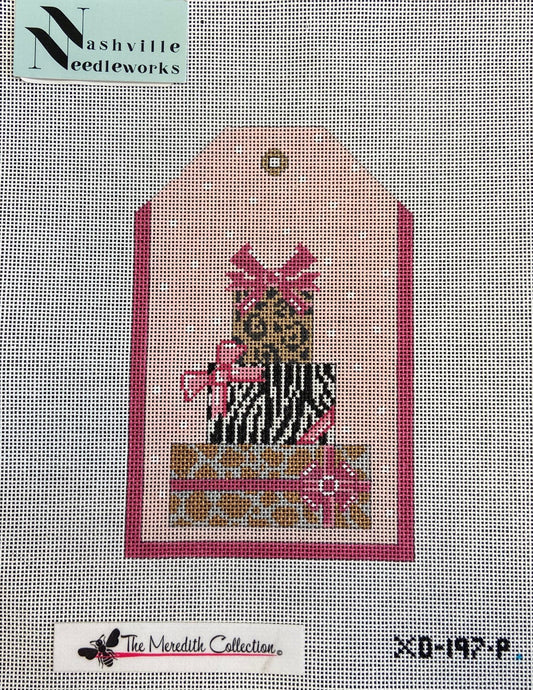 The Meredith Collection XO-197-P Gift Tag-Party Animal