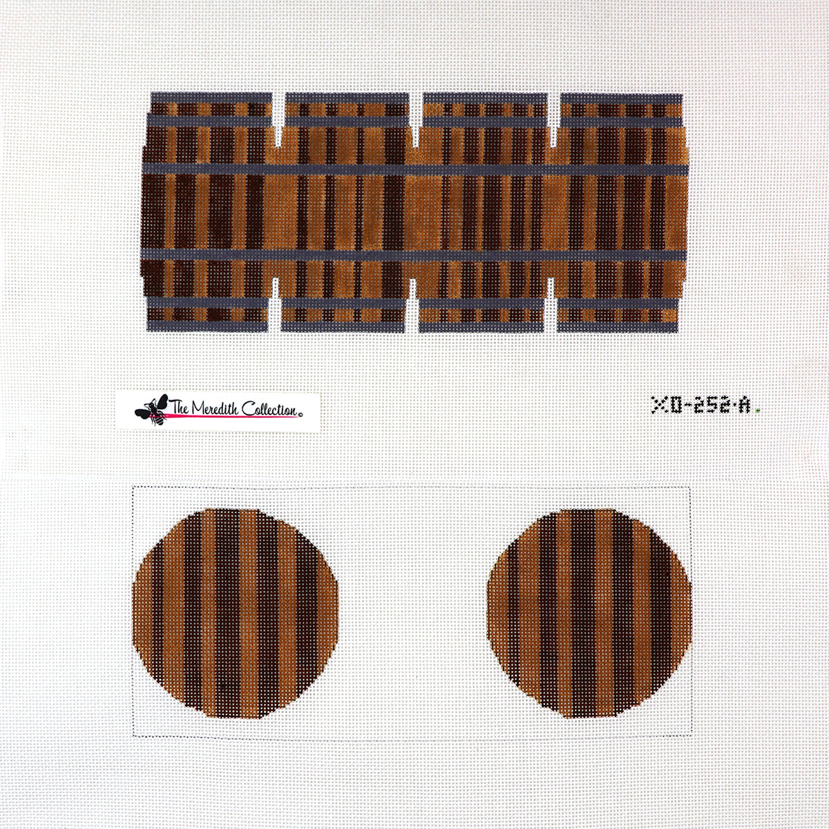 XO-252a (TS) - 3-D Bourbon Barrels No Design